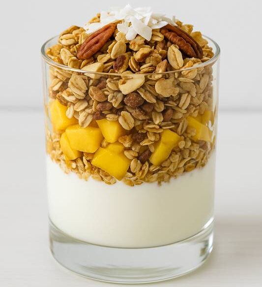 mango coconut granola recipe