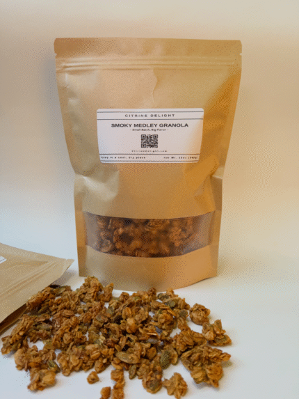 Smoky Medley Granola - Savory Granola