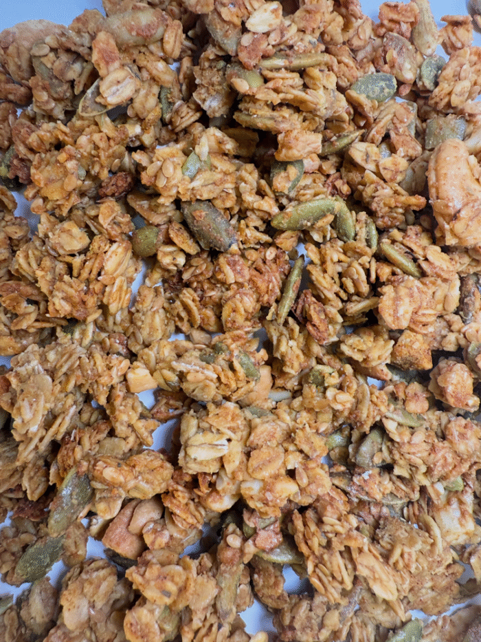 Smoky Medley Granola - Savory Granola